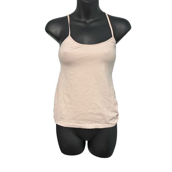 Very nice women Gilligan & O'Malley Women's tan Camisole size medium GOOD CONDIT - Picture 1 of 4